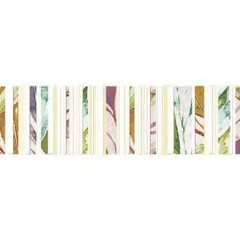 бордюр настенный Unitile Романтика 5,7х20 см бежевый