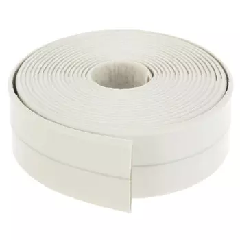 бордюрная лента самоклеющаяся белая 20х20мм х 3,35м