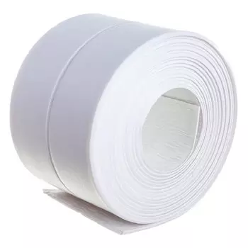 бордюрная лента самоклеющаяся белая 30х30мм х 3,35м