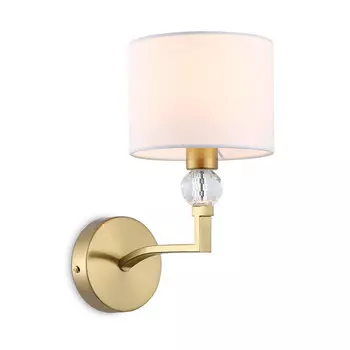 бра AMBRELLA High Light E14 40Вт латунь/белый