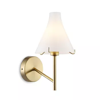 бра AMBRELLA High Light E14 40Вт латунь/белый матовый