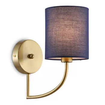 бра AMBRELLA High Light E14 40Вт латунь/темно синий