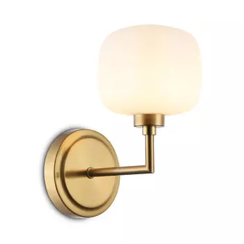 бра AMBRELLA High Light G9 40Вт латунь/белый матовый