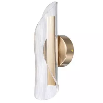 бра ARTE LAMP Ciclone LED 1х6Вт металл медь полоски