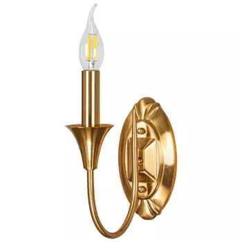 бра ARTE LAMP Collonetta E14 1х40Вт металл медь