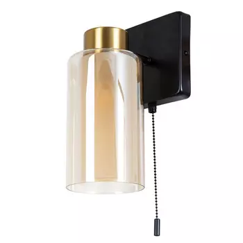 бра ARTE LAMP Leo E14 40Вт металл черный