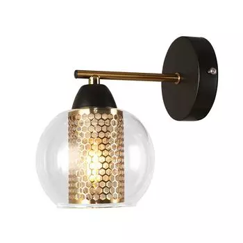 бра ARTE LAMP Manchester E14 1х40Вт металл черный