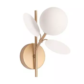 бра ARTE LAMP Peacock G9 1х40Вт металл белый