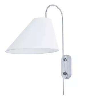 бра ARTE LAMP Rondo E14 1х40Вт металл хром