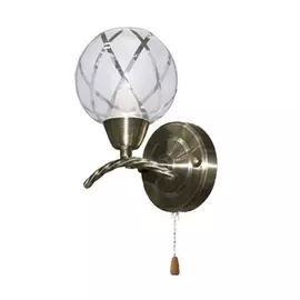 бра CAIMAN Hetty E14 1x60 стекло