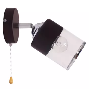 бра CAIMAN Satoi 1х60Вт Е27 венге хром