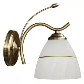 бра De CITY Блеск 60Вт E27 бронза белый