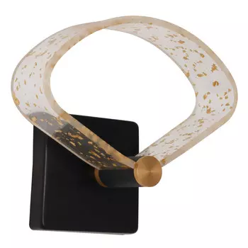 бра DECITY Конти 1х10Вт LED 660Лм 3000/4000/6500К металл акрил чёрный