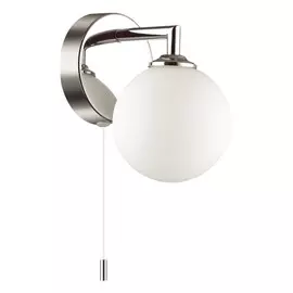 бра для ванной LUMION Vintage G9 1х40Вт металл хром