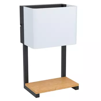 бра EGLO Galdakao 5,4Вт LED дерево текстиль черный