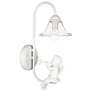 бра ESCADA Angel E14 1х60Вт белый