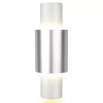 бра ESCADA Binary LED 1x13Вт серебро,белый