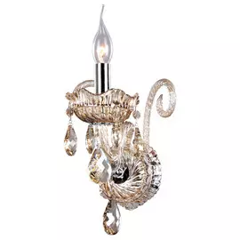 бра Escada luxury E14 1х40Вт хром хрусталь