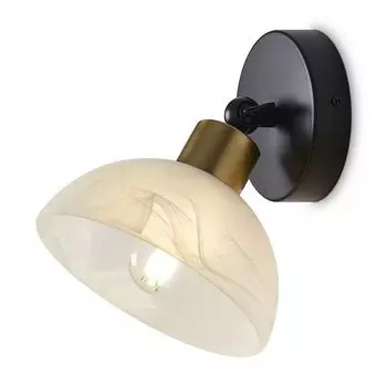 бра FREYA Bessie E27 1х60Вт черный