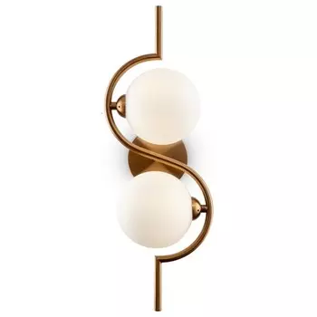 бра FREYA Polen 2х40Вт G9 белый