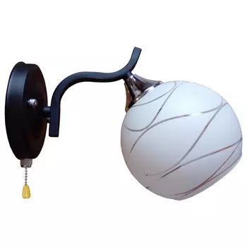 бра Jupiter Lighting Osaka 1х60Вт Е27 стекло металл