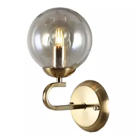 бра LAMPLANDIA Enger 1х40Вт E14 металл золотая