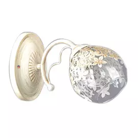 бра LAMPLANDIA Jasmine E27 1x60 стекло