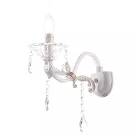 бра LAMPLANDIA Madlen E14 1х40Вт металл белая