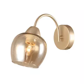 бра LAMPLANDIA Rid 1х60Вт E27 металл золотой