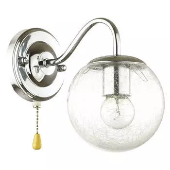 бра LUMION Darcy E27 1х60Вт металл хром