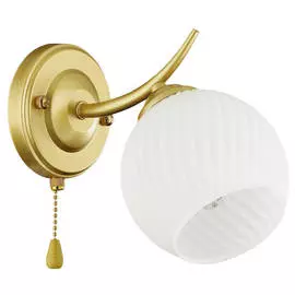 бра LUMION Giselle E27 1х60Вт металл золото