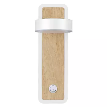 бра LUMION Ledio LED 1х5Вт 3000K металл акрил белый под дерево