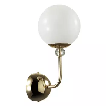 бра LUMION Moderni E27 40Вт металл стекло золотой