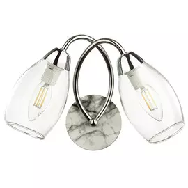 бра LUMION Romeo E14 2х40Вт металл хром