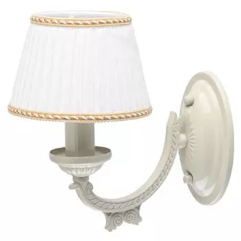 бра MW-LIGHT Ариадна 1х60Вт E14 металл слоновая кость