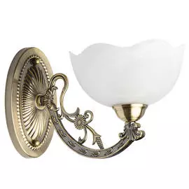 бра MW-LIGHT Ариадна 1х60Вт E27 стекло бронза