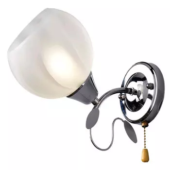 бра РОССВЕТ Мальва 1х60Вт Е27 металл хром