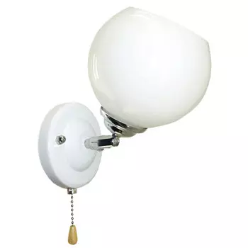 бра РОССВЕТ Тора 1х40Вт Е27 металл белый