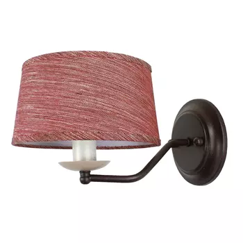 бра СВЕТПРОМ Гобелен 1x40Вт E14 текстиль бордовый