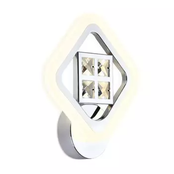 бра светодиодное AMBRELLA Acrylica 15Вт хром