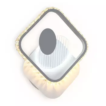 бра светодиодное AMBRELLA Acrylica LED 3000K+6400K 16Вт белый/серый