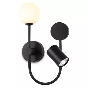 бра светодиодное AMBRELLA Comfort LED 4Вт 4200K+G9+GU10 черный