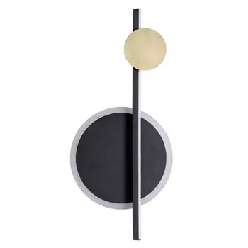 бра светодиодное LUMION Ledio LED 17Вт черный бронза