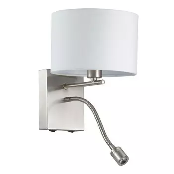 бра светодиодное LUMION Moderni E14 LED 43Вт никель