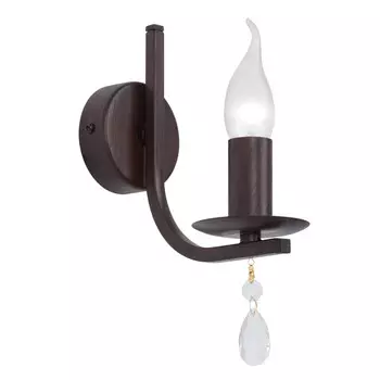 бра VITALUCE Luxe 1x40Вт Е14 металл коричневый