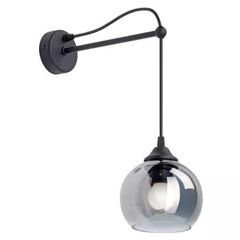 бра VITALUCE Mistery 1х60 Вт Е27 металл черный