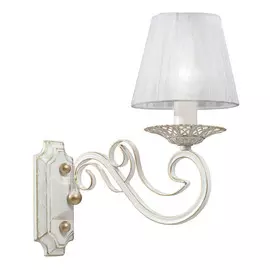 бра VITALUCE Nick 1х40Вт E14 металл белый с золотом