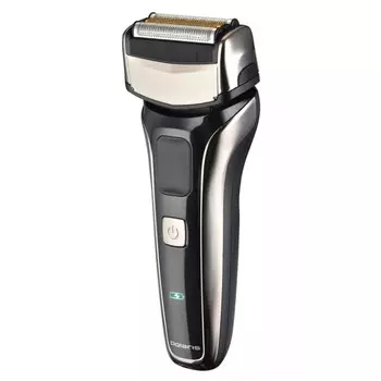 бритва электрическая POLARIS PMF 1013RC аккум.сетчатая черный, серебристый