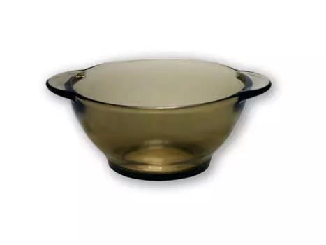 бульонница Дымка 510мл с ушками стекло