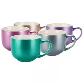 бульонница Glossy 500мл фарфор микс цвета